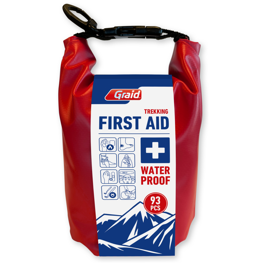 OUTDOOR FIRST AID KIT TREKKING WATERPROOF RFX CARE
