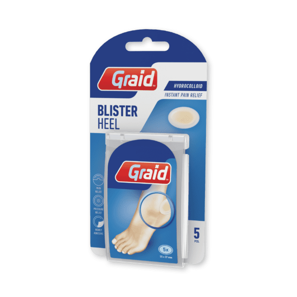 BLISTER PLASTER HEEL