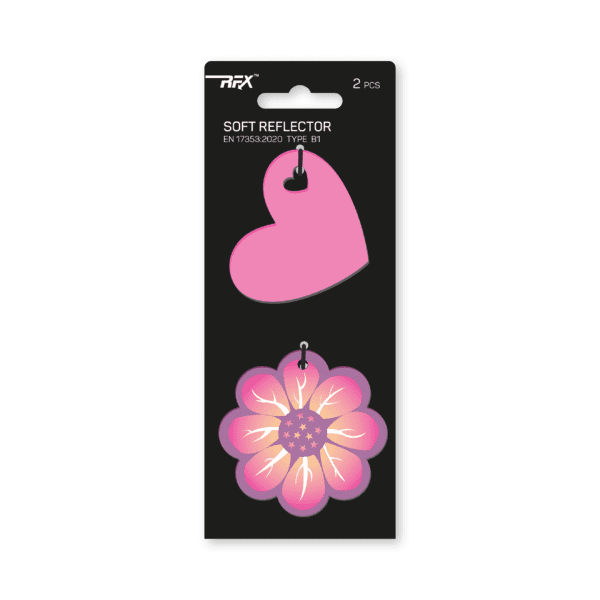 SOFT REFLECTOR FLOWER & HEART