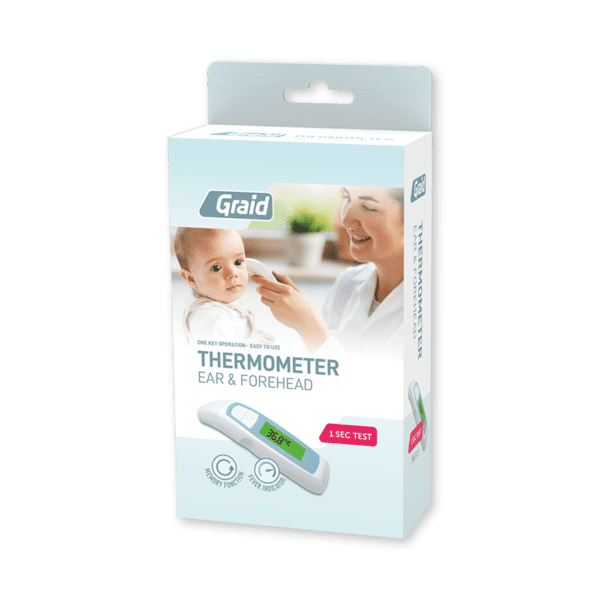 INFRARED THERMOMETER EAR & FOREHEAD