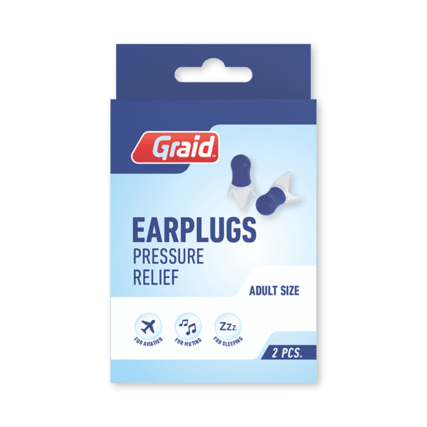 PRESSURE RELIEF EAR PLUGS SILICONE ADULT - Image 2
