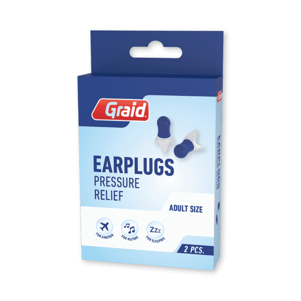 PRESSURE RELIEF EAR PLUGS SILICONE ADULT