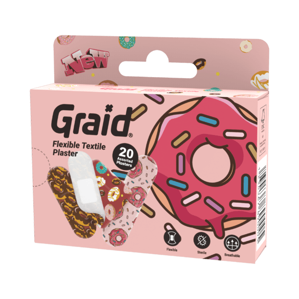 ELASTIC PREMIUM PLASTER DONUT CARDBOARD FSC